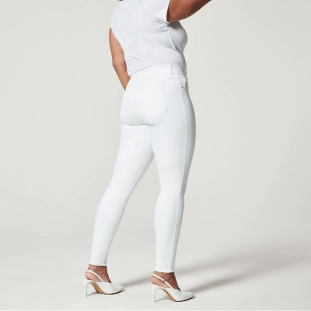 Spanx Ankle Skinny Jeans - White